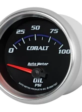 AutoMeter GAUGE; OIL PRESSURE; 2 5/8in.; 100PSI; ELECTRIC; COBALT                                     - 7927 - Image 2
