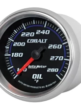 AutoMeter GAUGE; OIL TEMP; 2 5/8in.; 140-280deg.F; MECHANICAL; COBALT                                     - 7941 - Image 2