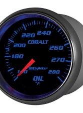 AutoMeter GAUGE; OIL TEMP; 2 5/8in.; 140-280deg.F; MECHANICAL; COBALT                                     - 7941 - Image 3