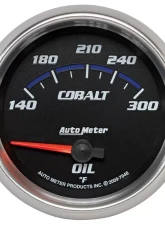 AutoMeter GAUGE; OIL TEMP; 2 5/8in.; 140-300deg.F; ELECTRIC; COBALT                                     - 7948 - Image 6
