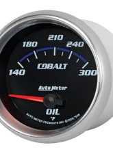 AutoMeter GAUGE; OIL TEMP; 2 5/8in.; 140-300deg.F; ELECTRIC; COBALT                                     - 7948 - Image 2