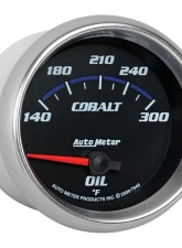 AutoMeter GAUGE; OIL TEMP; 2 5/8in.; 140-300deg.F; ELECTRIC; COBALT                                     - 7948 - Image 5