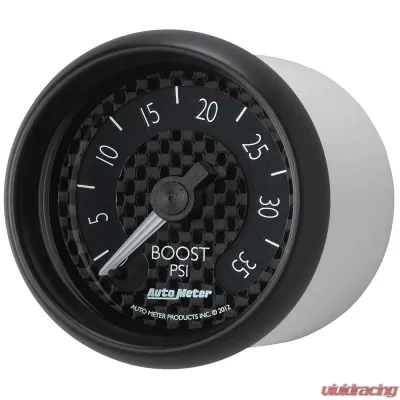 AutoMeter GAUGE; BOOST; 2 1/16in.; 35PSI; MECHANICAL; GT - 8004