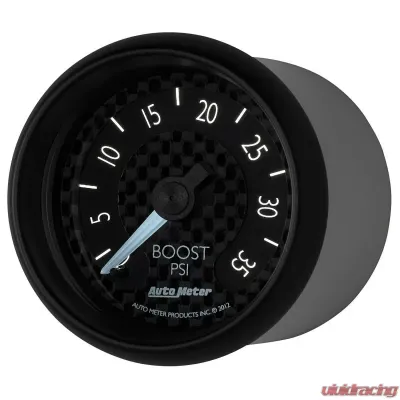 AutoMeter GAUGE; BOOST; 2 1/16in.; 35PSI; MECHANICAL; GT - 8004