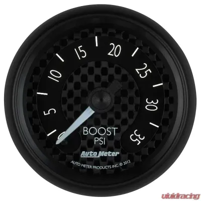 AutoMeter GAUGE; BOOST; 2 1/16in.; 35PSI; MECHANICAL; GT - 8004