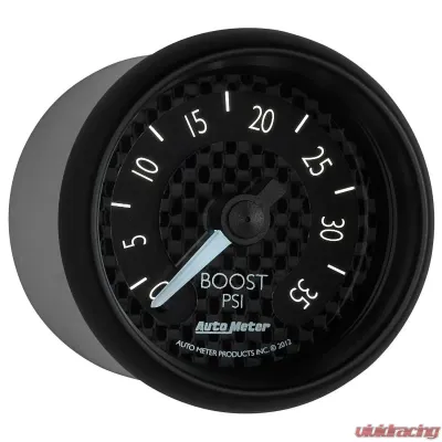 AutoMeter GAUGE; BOOST; 2 1/16in.; 35PSI; MECHANICAL; GT - 8004
