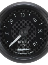 AutoMeter GAUGE; BOOST; 2 1/16in.; 60PSI; MECHANICAL; GT                                     - 8005 - Image 6