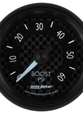AutoMeter GAUGE; BOOST; 2 1/16in.; 60PSI; MECHANICAL; GT                                     - 8005 - Image 4