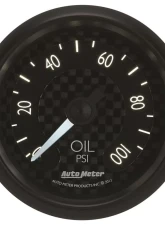 AutoMeter GAUGE; OIL PRESS; 2 1/16in.; 100PSI; MECH; GT                                     - 8021 - Image 4