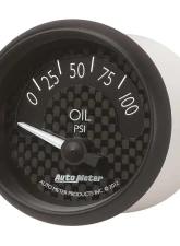 AutoMeter GAUGE; OIL PRESS; 2 1/16in.; 100PSI; ELEC; GT                                     - 8027 - Image 2