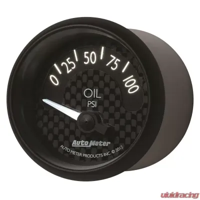 AutoMeter GAUGE; OIL PRESS; 2 1/16in.; 100PSI; ELEC; GT - 8027