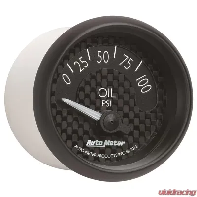 AutoMeter GAUGE; OIL PRESS; 2 1/16in.; 100PSI; ELEC; GT - 8027