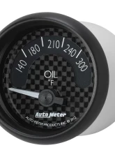 AutoMeter GAUGE; OIL TEMP; 2 1/16in.; 300deg.F; ELEC; GT                                     - 8048 - Image 2