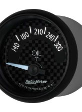 AutoMeter GAUGE; OIL TEMP; 2 1/16in.; 300deg.F; ELEC; GT                                     - 8048 - Image 3