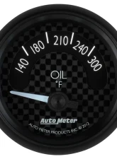 AutoMeter GAUGE; OIL TEMP; 2 1/16in.; 300deg.F; ELEC; GT                                     - 8048 - Image 4