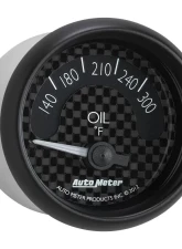 AutoMeter GAUGE; OIL TEMP; 2 1/16in.; 300deg.F; ELEC; GT                                     - 8048 - Image 5
