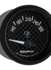 AutoMeter GAUGE; OIL TEMP; 2 1/16in.; 300deg.F; ELEC; GT                                     - 8048 - Image 6
