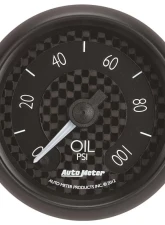 AutoMeter GAUGE; OIL PRESS; 2 1/16in.; 100PSI; DIGITAL STEPPER MOTOR; GT                                     - 8053 - Image 6