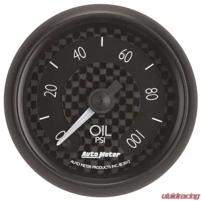 AutoMeter GAUGE; OIL PRESS; 2 1/16in.; 100PSI; DIGITAL STEPPER MOTOR; GT - 8053