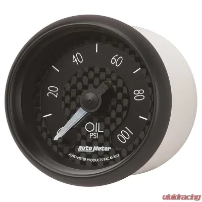 AutoMeter GAUGE; OIL PRESS; 2 1/16in.; 100PSI; DIGITAL STEPPER MOTOR; GT - 8053