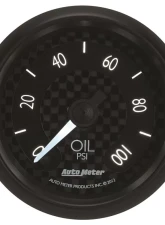 AutoMeter GAUGE; OIL PRESS; 2 1/16in.; 100PSI; DIGITAL STEPPER MOTOR; GT                                     - 8053 - Image 4