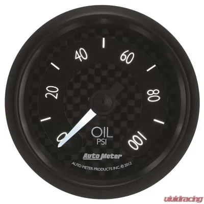 AutoMeter GAUGE; OIL PRESS; 2 1/16in.; 100PSI; DIGITAL STEPPER MOTOR; GT - 8053