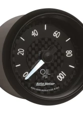 AutoMeter GAUGE; OIL PRESS; 2 1/16in.; 100PSI; DIGITAL STEPPER MOTOR; GT                                     - 8053 - Image 6