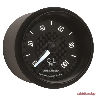 AutoMeter GAUGE; OIL PRESS; 2 1/16in.; 100PSI; DIGITAL STEPPER MOTOR; GT - 8053