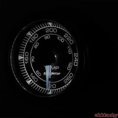 AutoMeter GAUGE; TEMP; 2 1/16in.; 120-280deg.F; DIGITAL STEPPER MOTOR; CHRONO - 8154