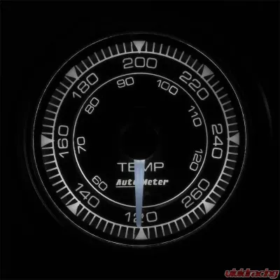 AutoMeter GAUGE; TEMP; 2 1/16in.; 120-280deg.F; DIGITAL STEPPER MOTOR; CHRONO - 8154