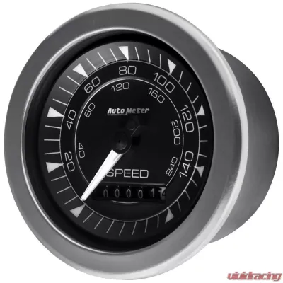 AutoMeter GAUGE; SPEEDOMETER; 3 3/8in.; 160MPH; ELEC. PROGRAMMABLE; CHRONO - 8188