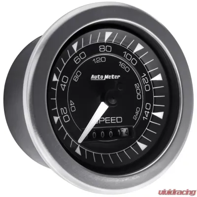AutoMeter GAUGE; SPEEDOMETER; 3 3/8in.; 160MPH; ELEC. PROGRAMMABLE; CHRONO - 8188