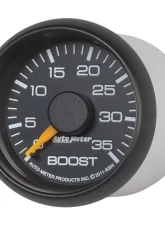 AutoMeter GAUGE; BOOST; 2 1/16in.; 35PSI; MECHANICAL; GM FACTORY MATCH                                     - 8304 - Image 2