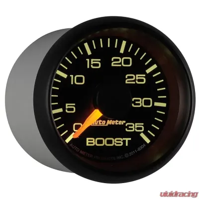 AutoMeter GAUGE; BOOST; 2 1/16in.; 35PSI; MECHANICAL; GM FACTORY MATCH - 8304