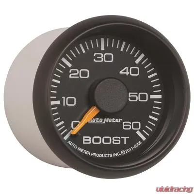 AutoMeter GAUGE; BOOST; 2 1/16in.; 60PSI; MECHANICAL; GM FACTORY MATCH - 8305
