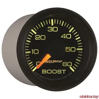 AutoMeter GAUGE; BOOST; 2 1/16in.; 60PSI; MECHANICAL; GM FACTORY MATCH - 8305