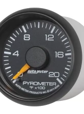 AutoMeter GAUGE; PYROMETER (EGT); 2 1/16in.; 2000deg.F; STEPPER MOTOR; GM FACTORY MATCH                                     - 8345 - Image 2