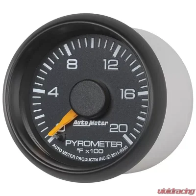 AutoMeter GAUGE; PYROMETER (EGT); 2 1/16in.; 2000deg.F; STEPPER MOTOR; GM FACTORY MATCH - 8345