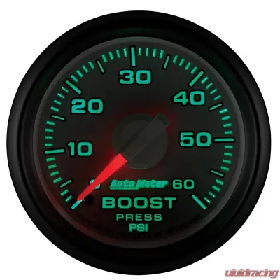 AutoMeter GAUGE; BOOST; 2 1/16in.; 60PSI; MECHANICAL; RAM GEN 3 FACTORY MATCH Dodge 2003-2009 - 8505