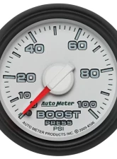AutoMeter GAUGE; BOOST; 2 1/16in.; 100PSI; MECHANICAL; RAM GEN 3 FACTORY MATCH Dodge 2003-2009                                     - 8506 - Image 4