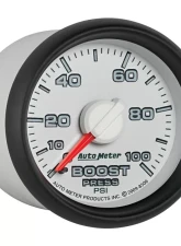 AutoMeter GAUGE; BOOST; 2 1/16in.; 100PSI; MECHANICAL; RAM GEN 3 FACTORY MATCH Dodge 2003-2009                                     - 8506 - Image 4
