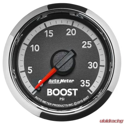 AutoMeter GAUGE; BOOST; 2 1/16in.; 35PSI; MECHANICAL; RAM GEN 4 FACTORY MATCH Ram - 8507