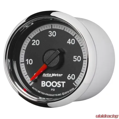 AutoMeter GAUGE; BOOST; 2 1/16in.; 60PSI; MECHANICAL; RAM GEN 4 FACTORY MATCH Ram - 8508