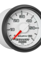 AutoMeter GAUGE; EXHAUST PRESS.; 2 1/16in.; 60PSI; MECHANICAL; RAM GEN 3 FACTORY MATCH Dodge 2003-2009                                     - 8525 - Image 5