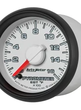 AutoMeter GAUGE; PYRO. (EGT); 2 1/16in.; 1600deg.F; STEPPER MOTOR; RAM GEN 3 FACT. MATCH Dodge 2003-2009                                     - 8544 - Image 2