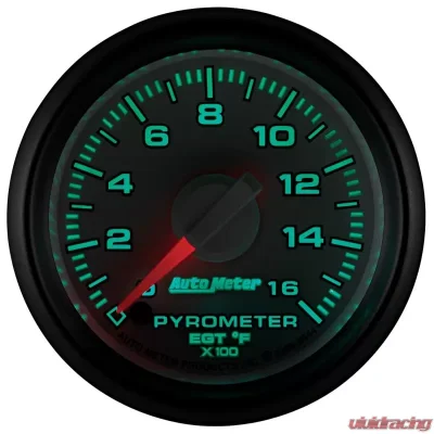 AutoMeter GAUGE; PYRO. (EGT); 2 1/16in.; 1600deg.F; STEPPER MOTOR; RAM GEN 3 FACT. MATCH Dodge 2003-2009 - 8544