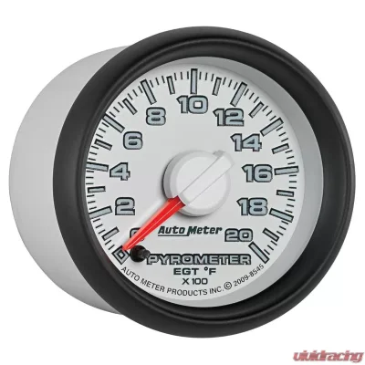 AutoMeter GAUGE; PYRO. (EGT); 2 1/16in.; 2000deg.F; STEPPER MOTOR; RAM GEN 3 FACT. MATCH Dodge 2003-2009 - 8545