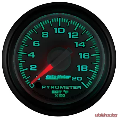 AutoMeter GAUGE; PYRO. (EGT); 2 1/16in.; 2000deg.F; STEPPER MOTOR; RAM GEN 3 FACT. MATCH Dodge 2003-2009 - 8545