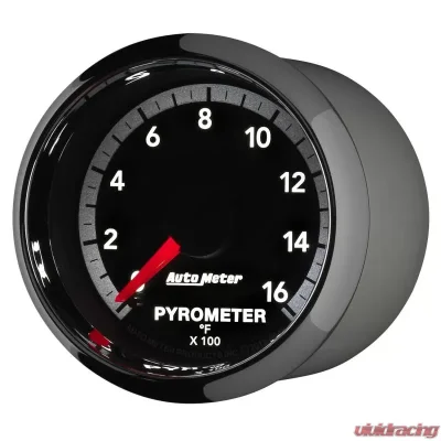 AutoMeter GAUGE; PYRO. (EGT); 2 1/16in.; 1600deg.F; STEPPER MOTOR; RAM GEN 4 FACT. MATCH Ram - 8546