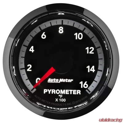 AutoMeter GAUGE; PYRO. (EGT); 2 1/16in.; 1600deg.F; STEPPER MOTOR; RAM GEN 4 FACT. MATCH Ram - 8546